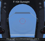 F-104 Gunsight