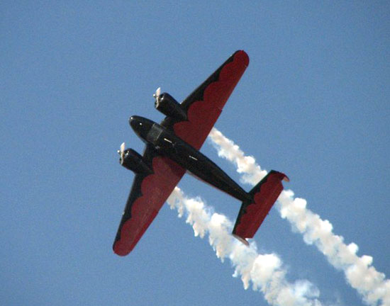 The aerobatic Beech 18. Wow. Just wow.