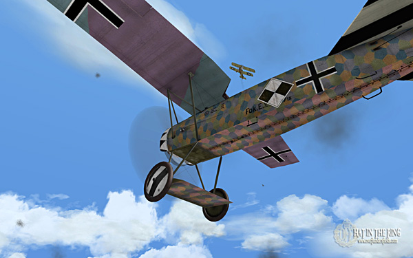 A Fokker E.V. up-close.