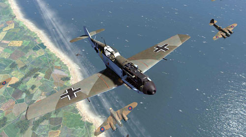 Desastersoft's Channel Battles - plus, each of the 4 mini campaigns in the LW and RAF fighter campaigns is playable on its own