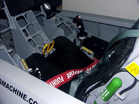 Clark's F-16 Cockpit