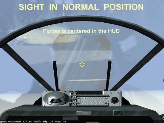 Sight In Normal Position