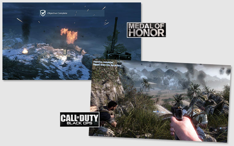 Medal of Honor vs. Call of Duty: Black Ops