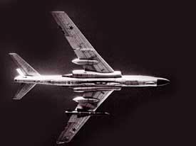 Figure 3 - Kingfish missiles were likely launched from Soviet Badger aircraft.