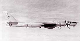 Figure 2 - TU-95 Bear-D Long range maritime reconnaisance platform.