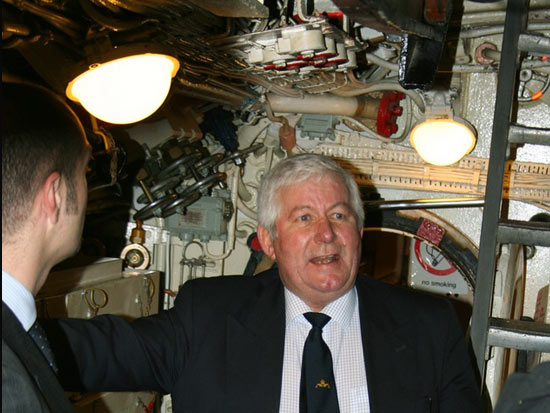 CDR Jeff Tall who has served as Commanding Officer on both Diesel and Nuclear submarines.