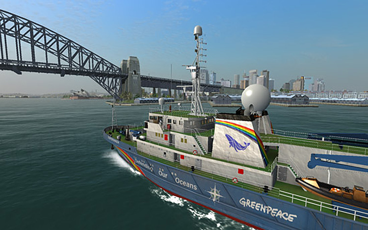 Ship Simulator Extremes - Greenpeace Campaign