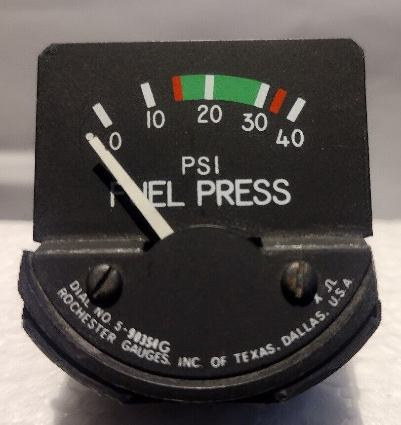 PIPER Fuel Pressure Gauge 
