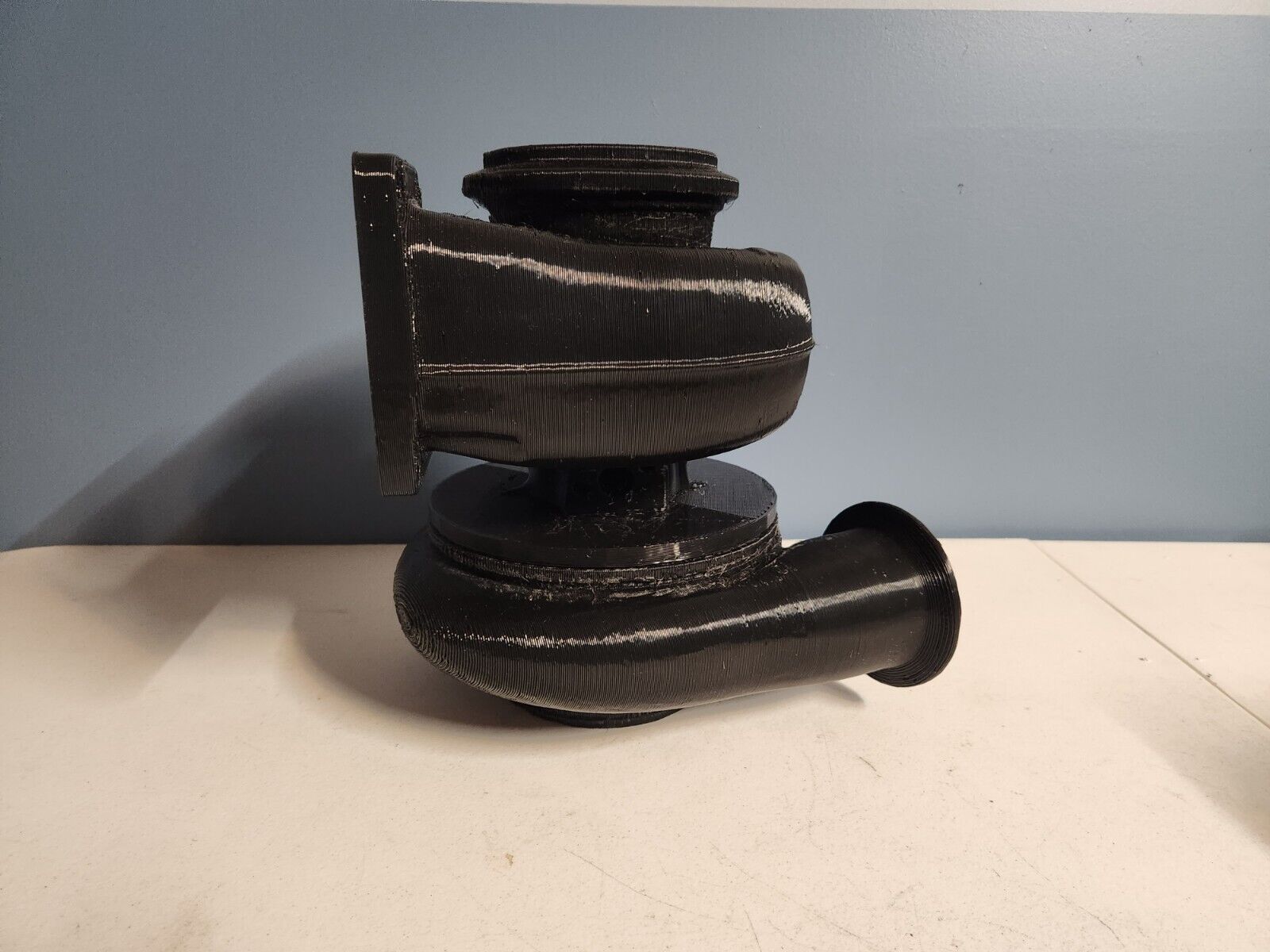 FI S400 3D Printed Mockup Turbos exact size of the real thing, In 3 parts,