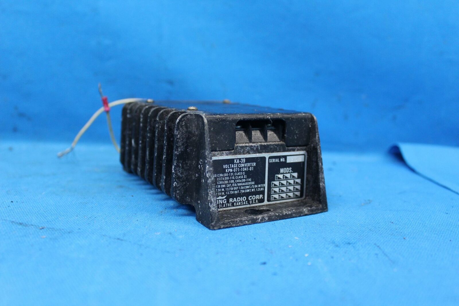 Used King KA-39 Voltage Converter P/N: 071-1041-01 (24815)