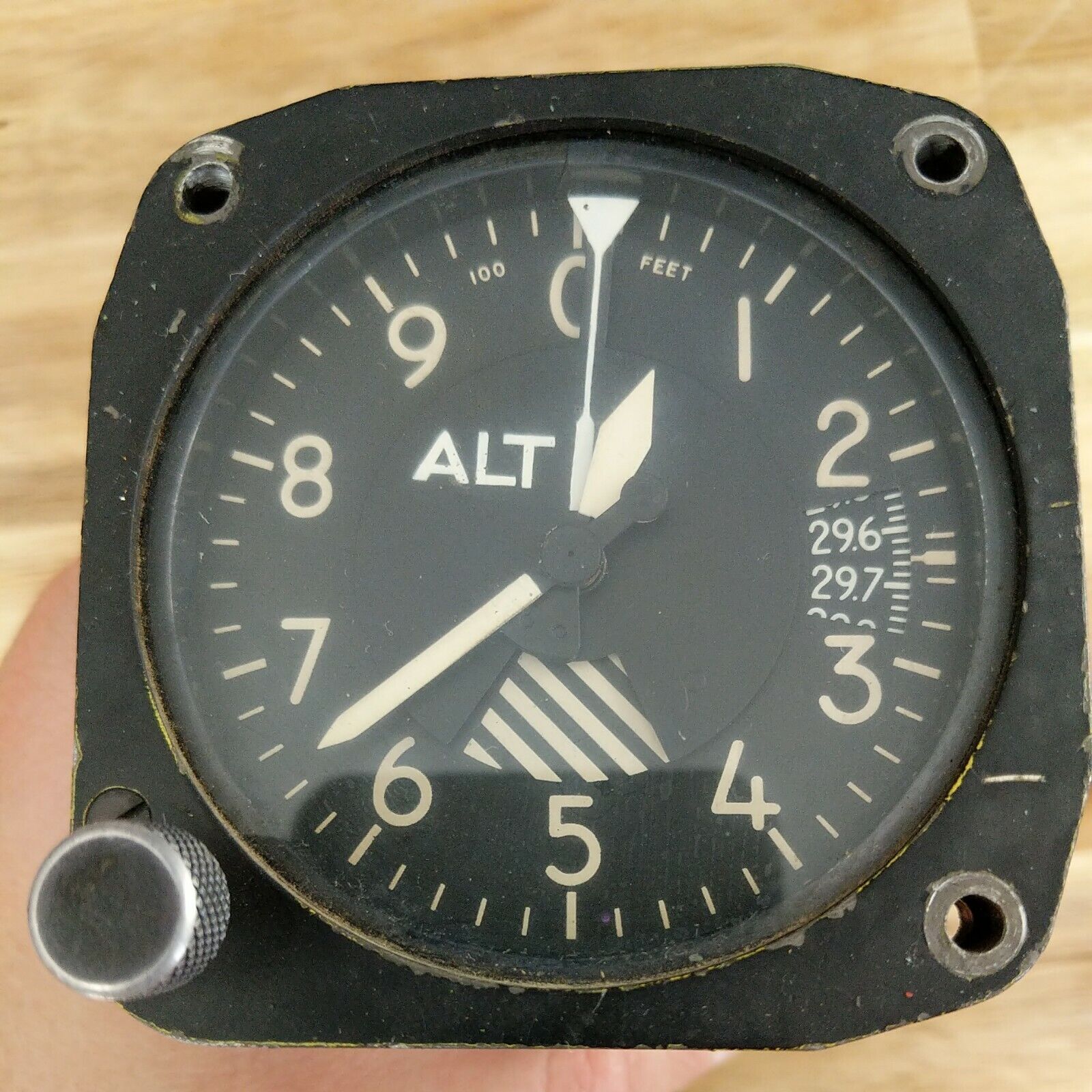 Aerosonic Altimeter Type MB-2 Vintage Gauge Indicator