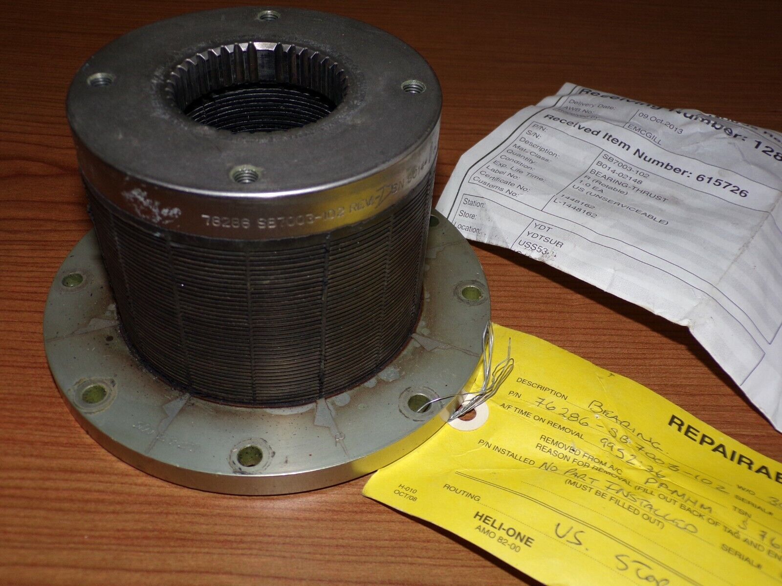Sikorsky Helicopter Thrust Bearing SB7003-102
