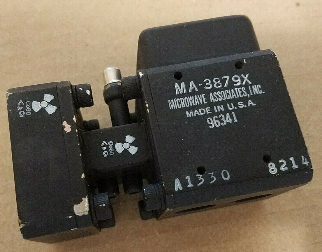 M/A-COM Microwave MA-3879X RF X-Band Radar Transmitter Protection Tube Co60 1330