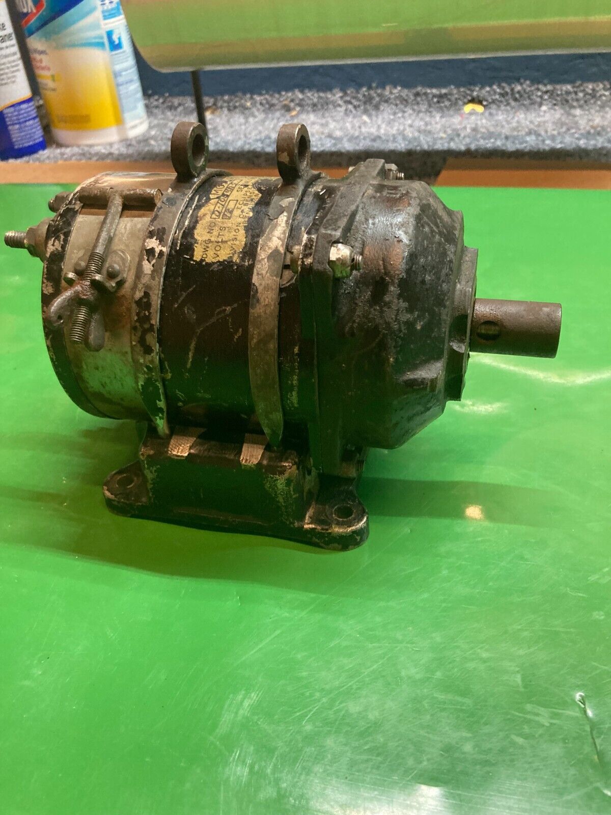 WWII ECLIPSE AVIATION MOTOR *AR* CLEANED & TESTED FOR FUNCTION