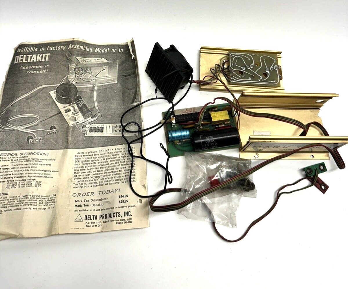 Vintage Delta Products. Mark Ten B Capacitive Discharge Ignition