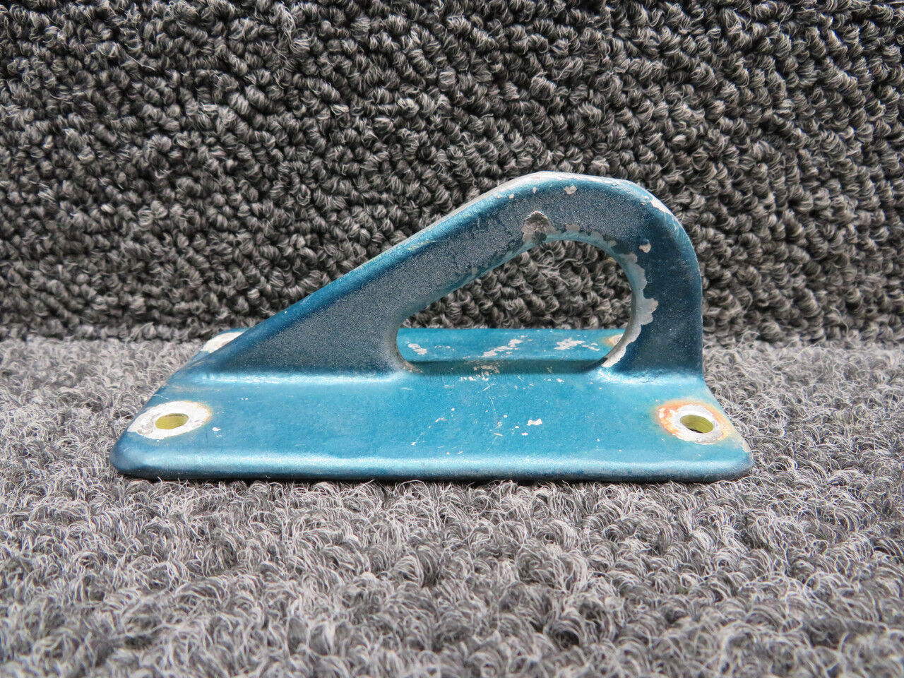 35-400213-1 Beechcraft Tail Tie Down Lug (Colored) (Holes Worn, Some Wear)