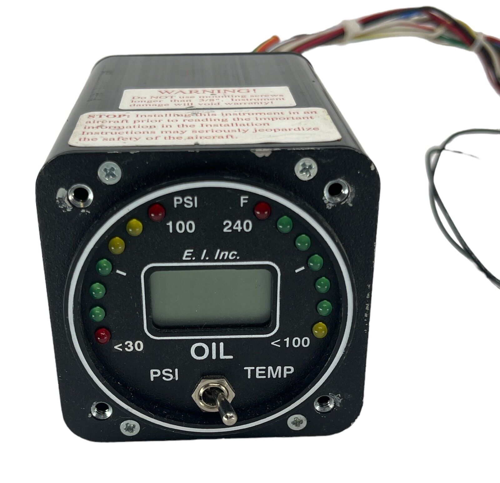 Electronics International OPT-1 Engine Oil Pressure/Temp Indicator - R0G30Y60R10
