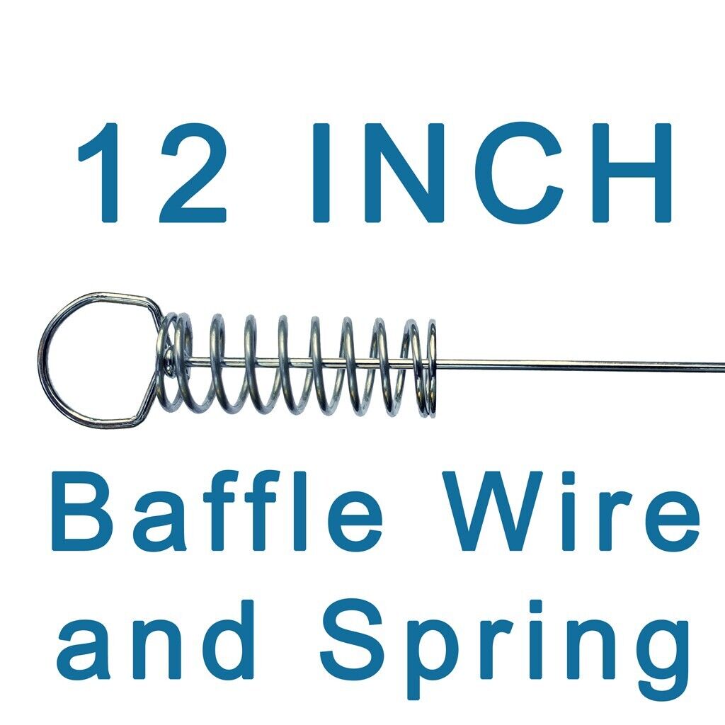 12 inch Baffle Wire & Spring for Cessna Aircraft