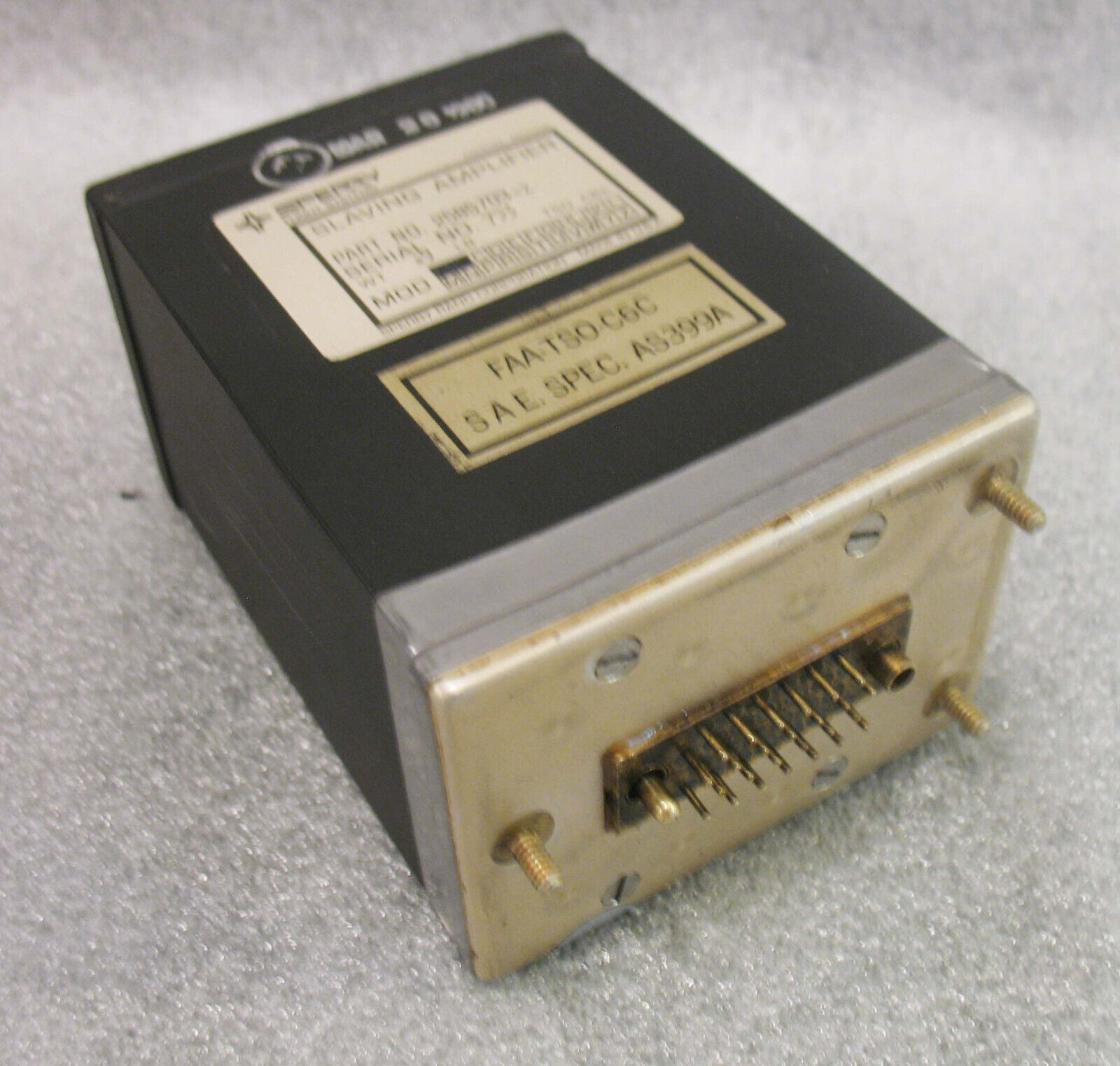 Sperry Amplifier. P/N 2585703-2