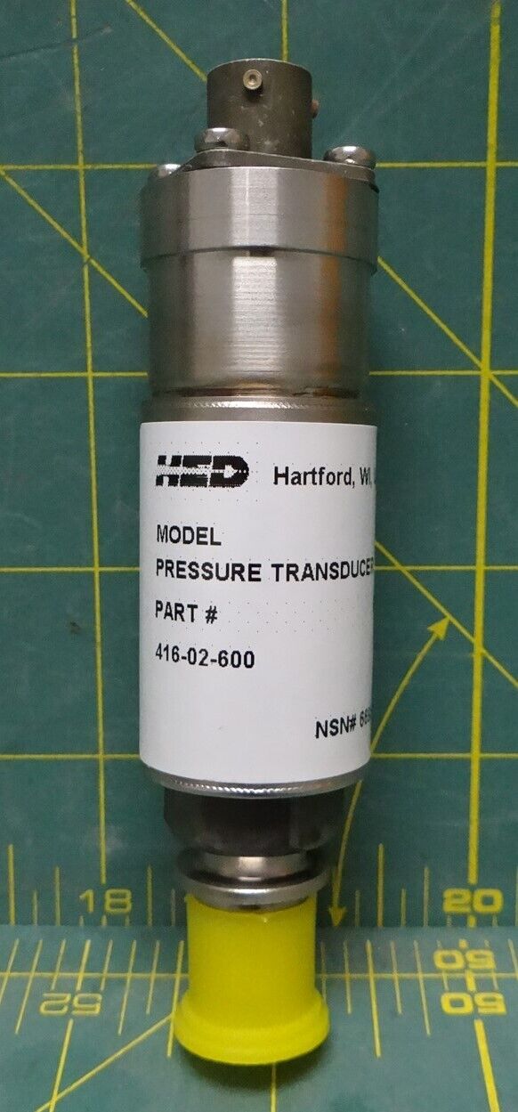 HED Motional Pickup Transducer 3000 PSI  416-02-600  6695-01-384-2459