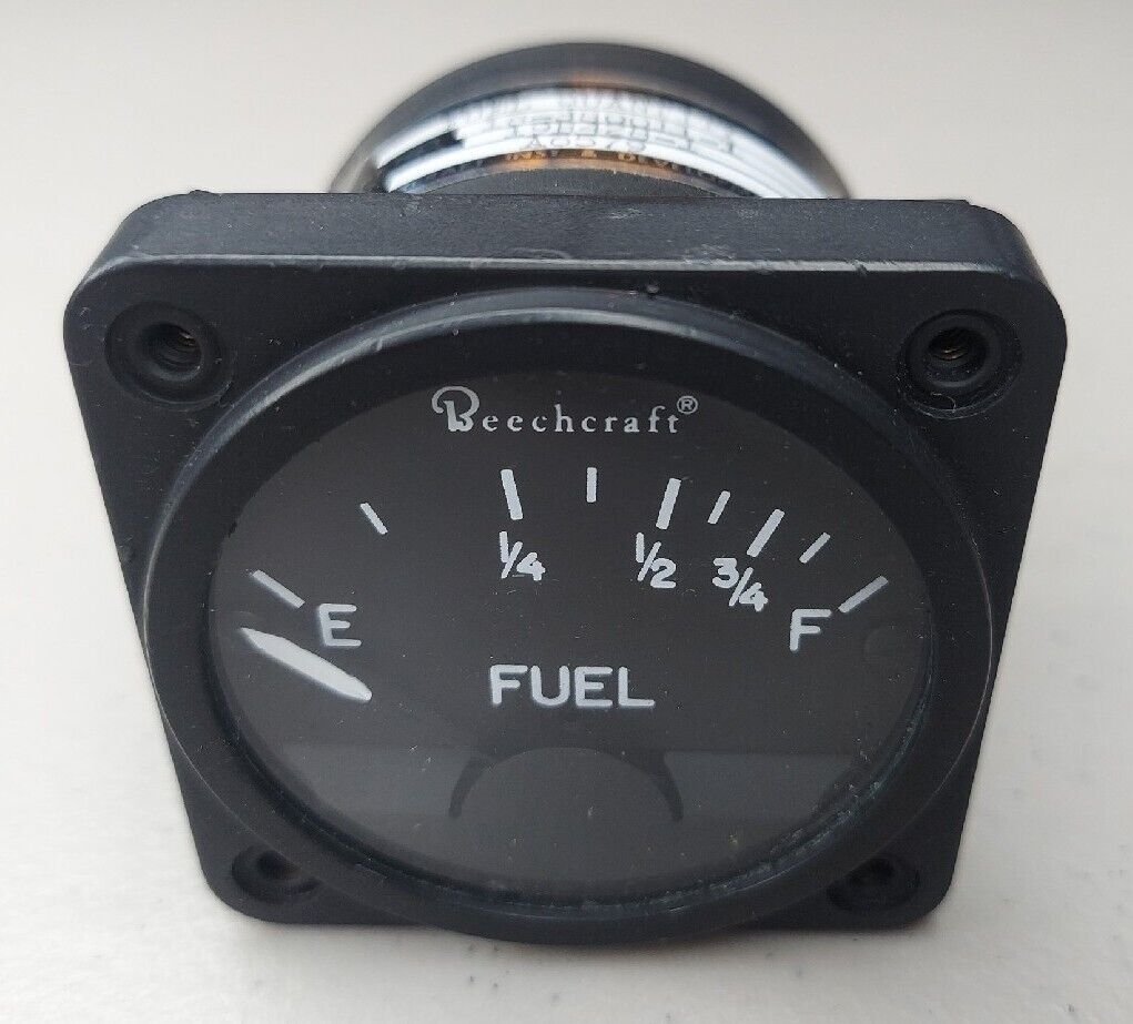 NOS Beechcraft Fuel Quantity Indicator P/N: 18-380011-1