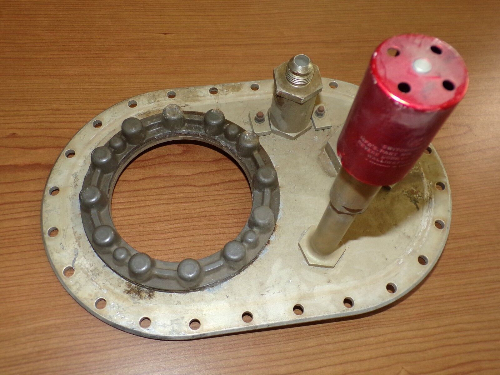 Bell Helicopter Fuel Sump with Float Switch and Valve