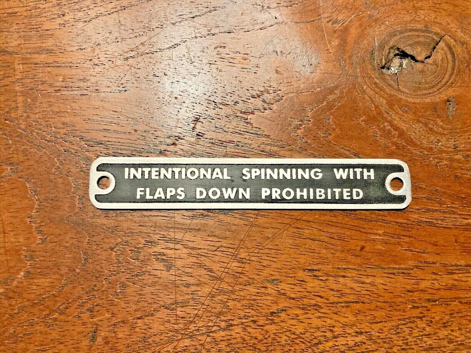 New “Intentional Spinning With Flaps Down Prohibited” Super Cub, Cessna 120, 140