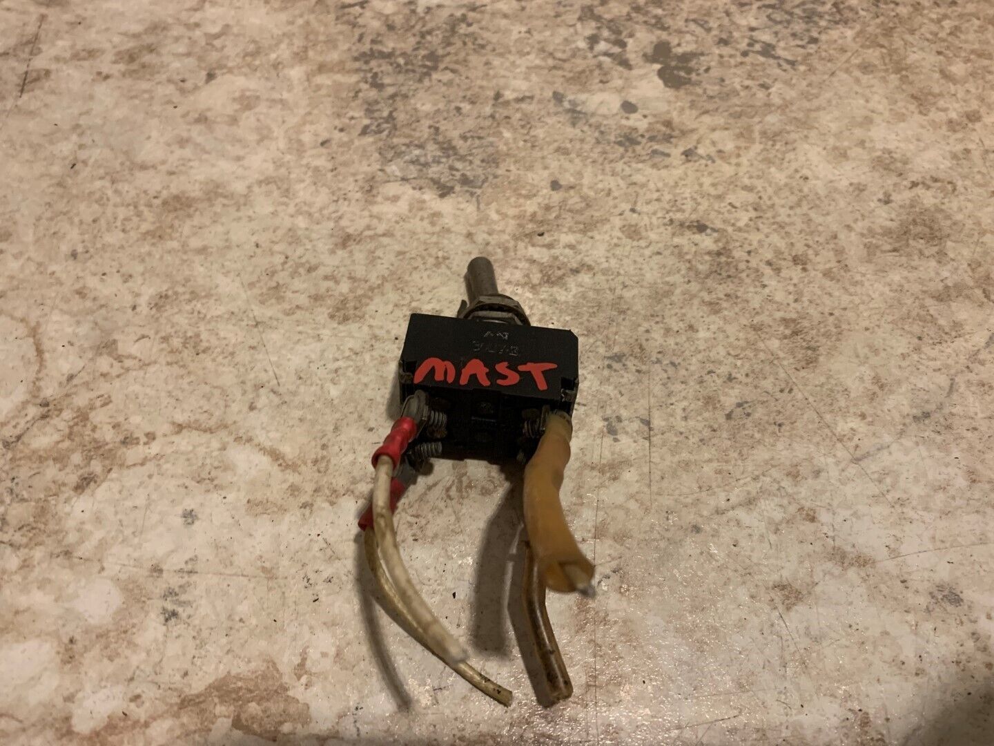 1946 Cessna 140 120 4 Prong battery Master Toggle Switch 