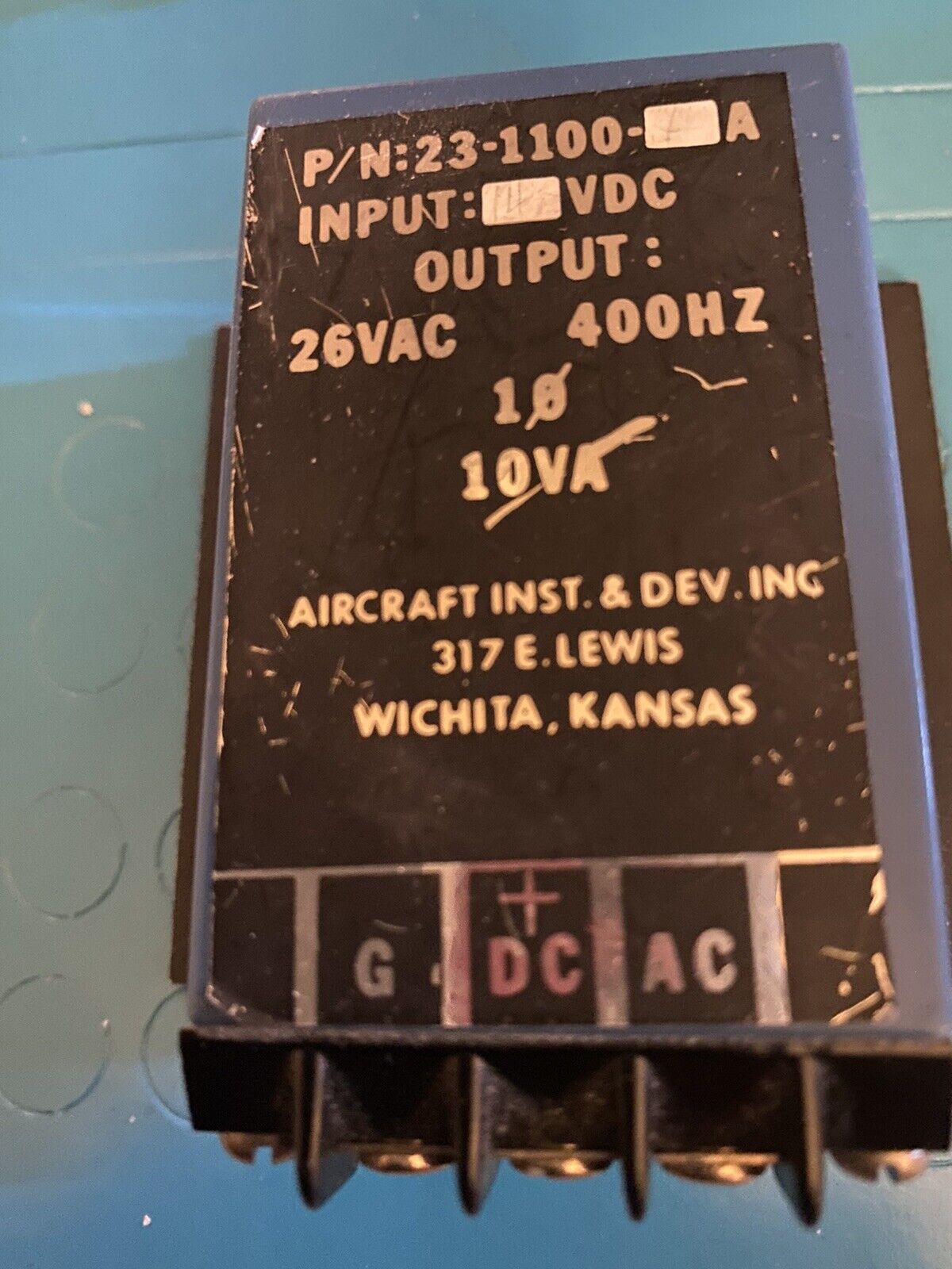 23-1100-4A Beech A36 Aircraft Inst Voltage Regulator (Volts: 14)