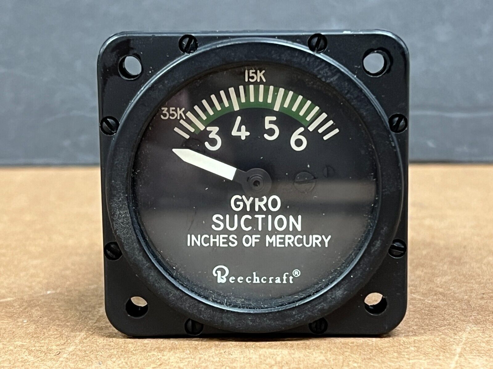 Beechcraft Gyro Suction P/N 101-384133-1 As Removed