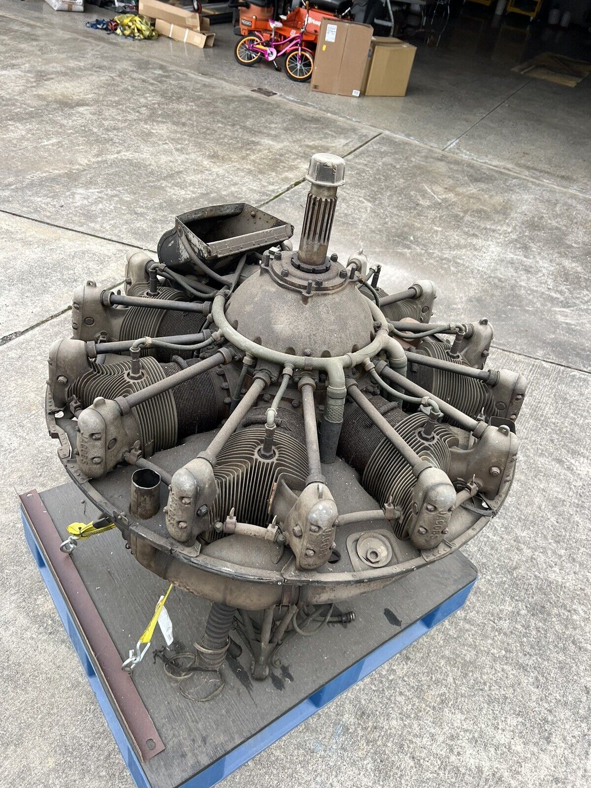 Jacobs Radial Aircraft Airplane Engine R-755-9
