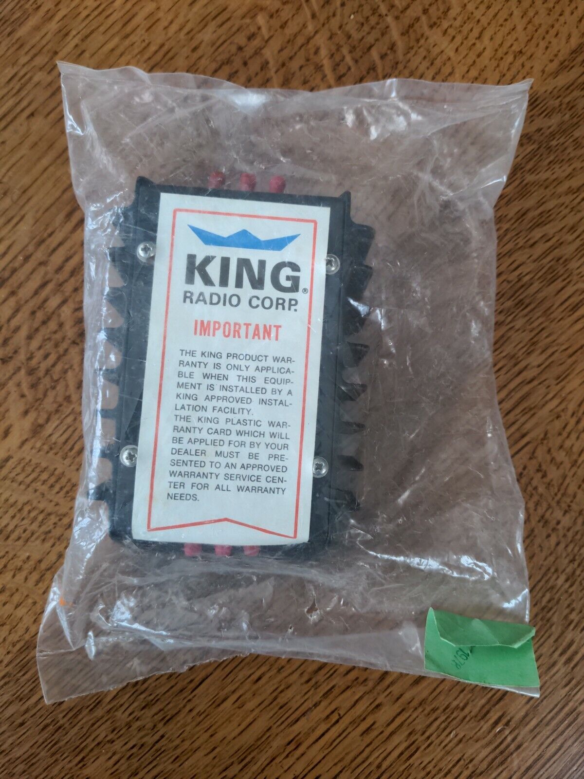 King 27.5v KA-39 Voltage Converter [NOS Sealed in Bag]  P/N:  KPN 071-1041-01