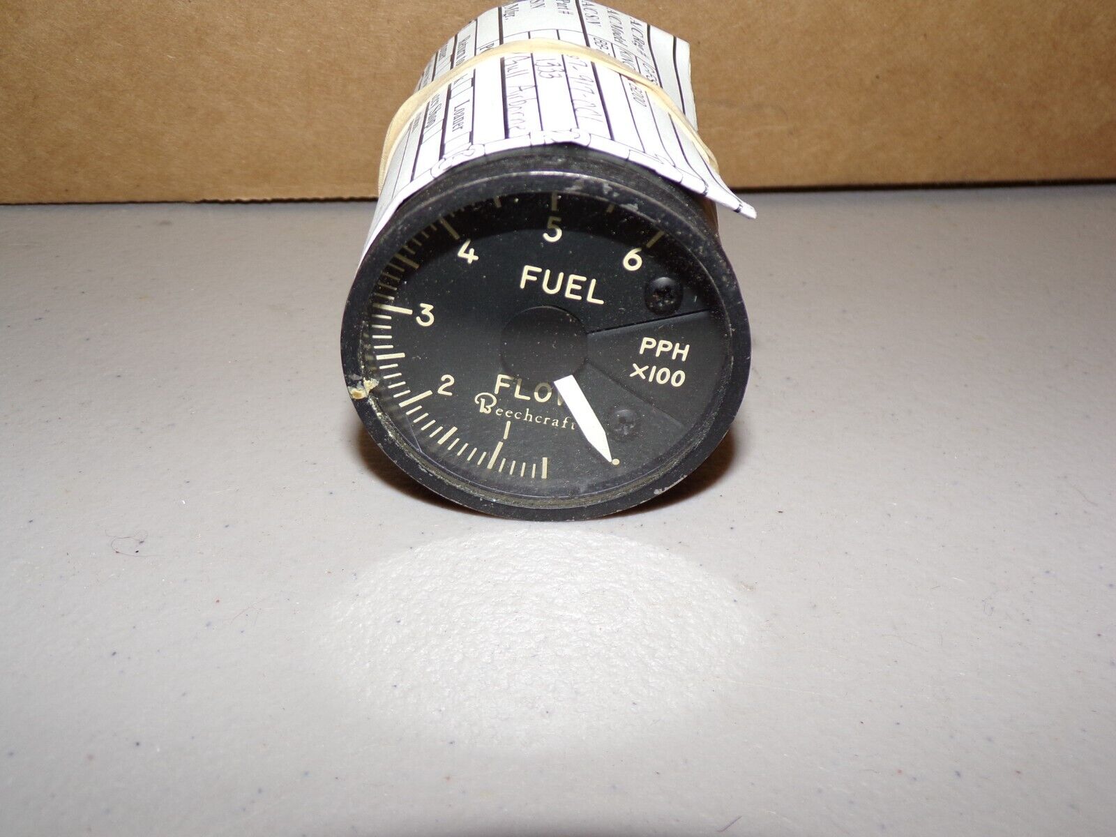 Gull Airborne Fuel Flow Indicator PN 267-917-001, Beech 90-380009-2