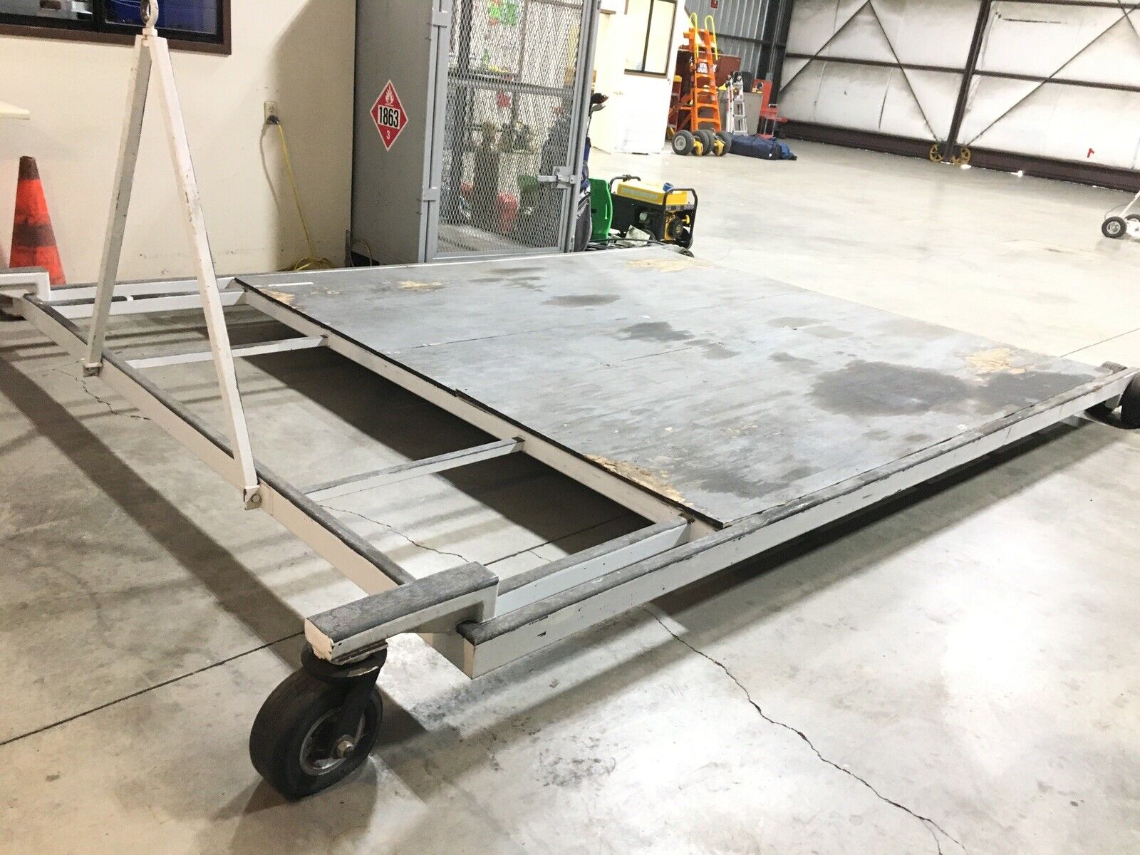 Helicopter Dolly / Handler Landing Cart / Pad Heavy Duty Ground Handling 