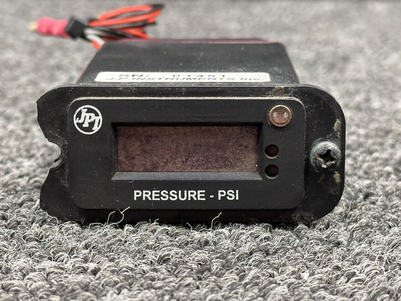 JP Instruments Slim-Line Pressure Indicator