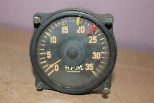 Vintage WWII Aircraft Weston 17190 RPM Gauge Instrument Airplane Army Air Force picture