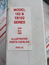  Cessna 182 and TR182 Parts Catalog 1978 to 1986 AIRCRAFT AVIATION FACTORY USA picture