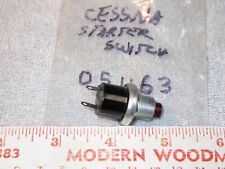Cessna Grayhill 4 starter switch 051163 NOS push button spst picture
