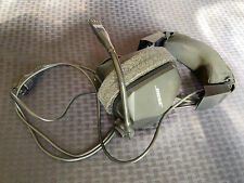 BOSE AH-BG AVIATION PILOT HEADSET SERIES I W/ STRAIGHT CABLE W/ DRAWSTRING CASE picture