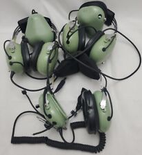 (Lot Of 3) David Clark H7010 Aviation Muff-Mic Style Ground Support Headset picture
