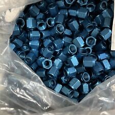 AIRCRAFT COUPLING Nut, ALUMINUM NUTS AN818-5D - Lot of 100 - New picture