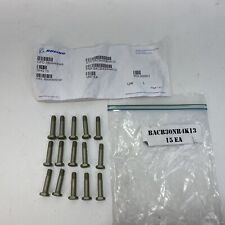 15pc - Boeing BOLT HEX HEAD 95 KSI SHEA BACB30NR4K13.  Meas: 2 x .25 x .25 IN picture