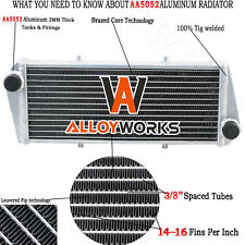 2 Row Radiator For Ultralight Rotax 912i/912/ 914 UL 4-Stroke Engine ALLOYWORKS picture