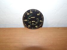 Warbird Aircraft Engine RPM Gauge Face Plate w/ Green % USAF Type E-32 picture