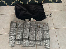 Boeing 737 “BBJ” USED Sun Shades - 6 Piece With Storage Bag picture