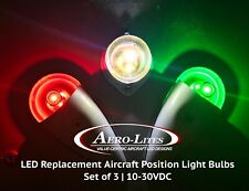 LED Aircraft Nav Bulb Kit with Replacement Lens Gaskets | 10-30VDC | Aero-Lites picture