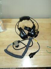 SONETRONICS MILITARY HEADSET  MICROPHONE H-213/GTC-8  5965-00-892-1092 New picture