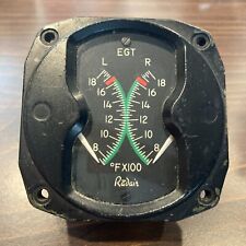 Radair Dual EGT Indicator Gauge FX100 FXI00 Exhaust Indicator Instrument picture
