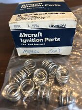 UNISON AIRCRAFT IGNITION PARTS PN: M2926 SPRING NOS, Sealed in Box 12 total picture