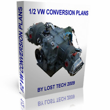 1/2 VW HALF VOLKSWAGEN CONVERSION PLANS FOR ULTRALIGHT AIRCRAFT PLUS EXTRAS picture